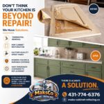 Don't think your kitchen is beyond repair - we have a solution!